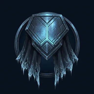 Outlawz emblem: epaulette with cloak