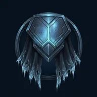 Outlawz emblem: epaulette with cloak